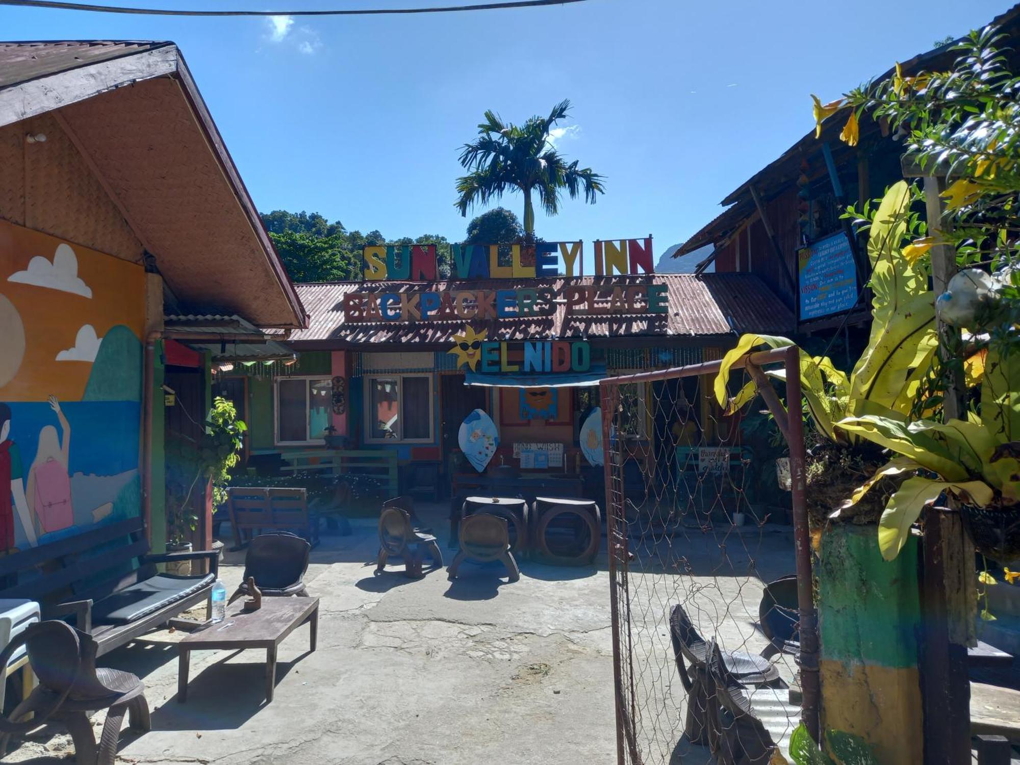 Sun Valley Backpackers Inn El Nido Eksteriør billede